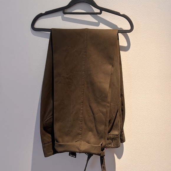 Rubinacci Napoli olive Gurkha trousers - Picture 7 of 7